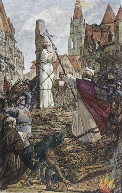 joan of arc execution details.